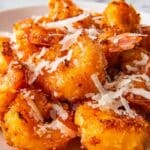Parmesan Garlic Breaded Shrimp in the Air Fryer Recipe