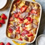 Baked Strawberries and Cream French Toast Recipe