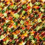 Loaded Beef and Bean Nachos Recipe