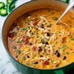 Creamy Chicken Enchilada Soup Recipe