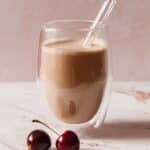 Cherry Vanilla Iced Latte Recipe