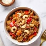 Cashew Chicken Quinoa Bake Recipe