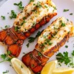 Baked Garlic Butter Lobster Tails Recipe
