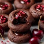 Chocolate Cherry Cookies with Rich Cherry Ganache Recipe
