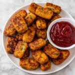 Baked Sweet Potato Zucchini Tots Recipe