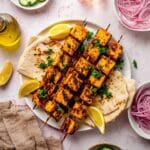 Vegan Souvlaki with Tofu and Fresh Veggies Recipe