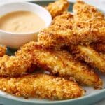 Bloomin’ Onion Chicken with Onion Dipping Sauce Recipe