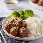 Easy Korean BBQ Meatballs Recipe