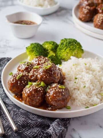 Easy Korean BBQ Meatballs Recipe