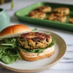 Spinach Chicken Burgers Recipe