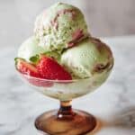 Strawberry Matcha Semifreddo Recipe
