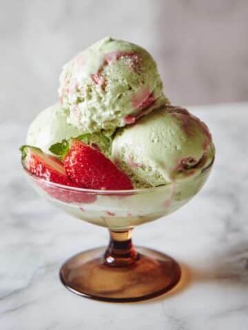 Strawberry Matcha Semifreddo Recipe