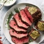 Herbed Garlic Butter Beef Tenderloin Roast Recipe