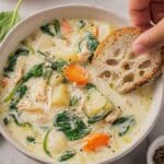 Copycat Olive Garden Chicken & Gnocchi Soup Recipe