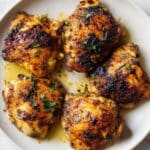 Slow Cooker Garlic Herb Chicken Thighs Recipe
