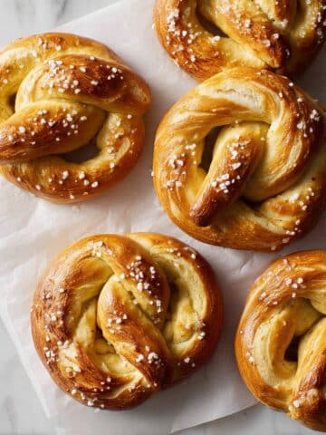 Homemade Soft Pretzels Recipe