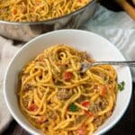 Cheesy Taco Spaghetti Recipe