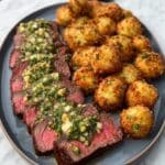 Crispy Potato Croquettes with Blackened Cajun Ribeye Steaks and Honey Butter Recipe