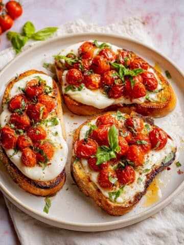 Whipped Ricotta Toast with Tomato Confit Recipe