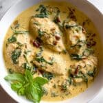 One-Pan Creamy Chicken and Spinach Recipe