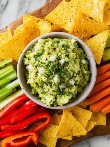Guacamole with Cottage Cheese Recipe