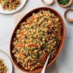 Quinoa Chickpea Salad with Orange Juice and Curry Recipe