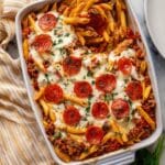Pizza Pasta Bake Recipe