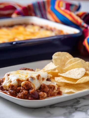 3-Ingredient Chili Cheese Dip Recipe