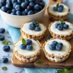 Blueberry Cheesecake Cookie Cups Recipe