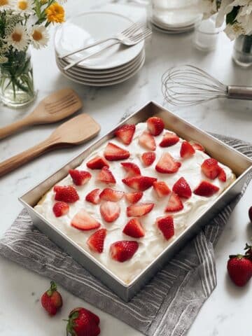 Strawberry Tres Leches Cake Recipe