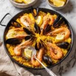 Traditional Spanish Seafood Paella Recipe