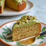 Pistachio Cake with Pistachio Butter Glaze Recipe