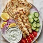 Easy Chicken Souvlaki Recipe