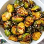 Longhorn Steakhouse Crispy Roasted Brussels Sprouts with Chili-Spiced Butter Recipe