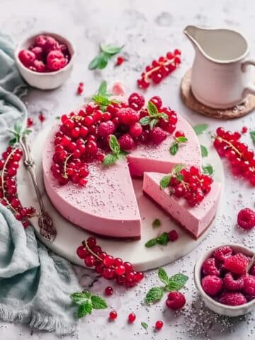 Vegan No-Bake Raspberry Cheesecake Recipe