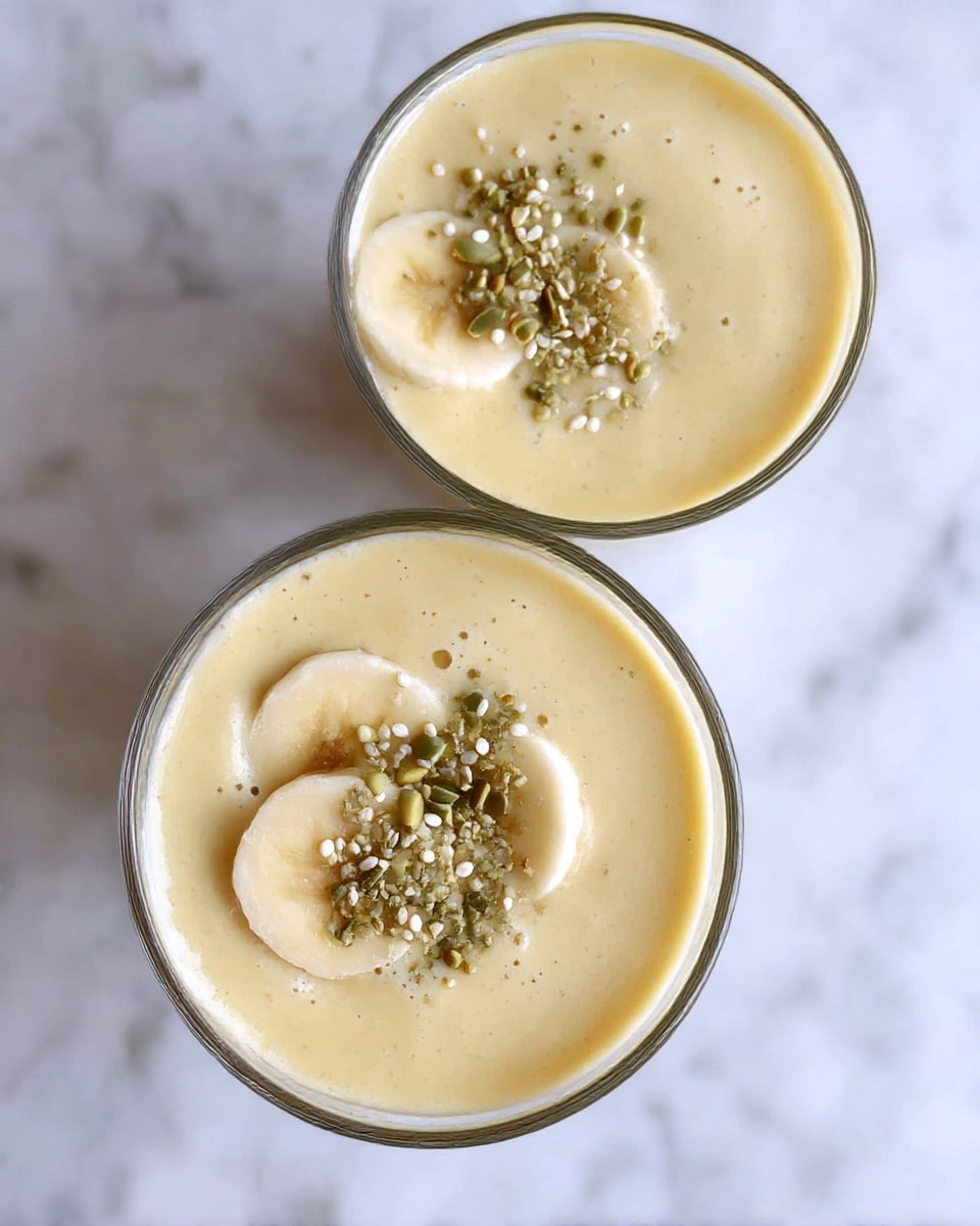 Healthy Pineapple Banana Smoothie Recipe - Recipe Image