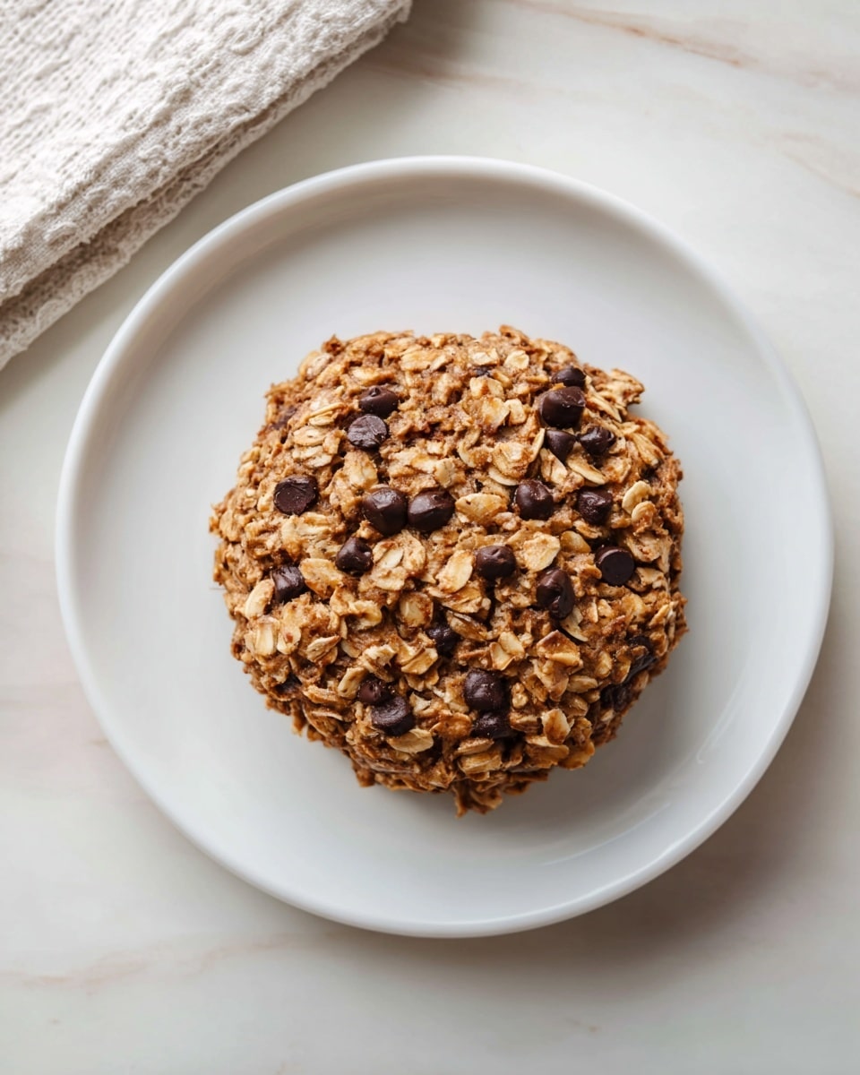 Air-Fryer Breakfast Cookie with Oats, Banana, and Chocolate Chips Recipe - Recipe Image