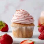 Strawberry Cupcakes with Cream Cheese Frosting Recipe
