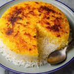Tahdig (Crispy Persian Rice with Saffron) Recipe
