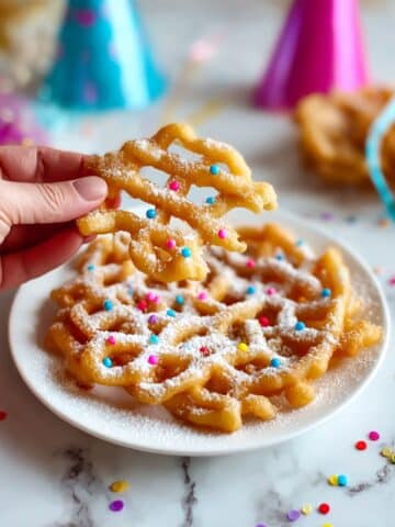 Crispy Funnel Cakes Recipe