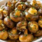 Garlic Mushrooms Recipe