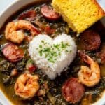 Gumbo Greens with Cabbage for Dinner Recipe