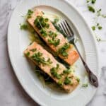 Spinach and Feta Stuffed Salmon Recipe