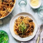 Gochujang Pasta with Eggplant Recipe