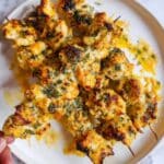 Garlic Parmesan Chicken Skewers Recipe