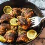 Blackened Chicken Thighs Recipe