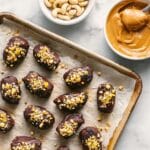 Chocolate Covered Stuffed Dates Recipe