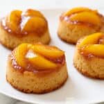 Mini Peach Upside Down Cakes Recipe