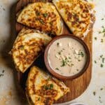 Bean and Cheese Tacos with Creamy Chipotle Sauce Recipe