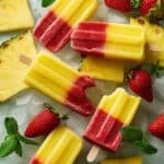 Strawberry Pineapple Popsicles Recipe